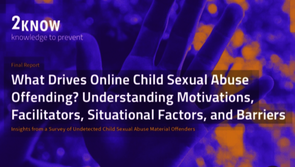 Ansicht: Einblick zur Motivation sexueller Gewalttäter*innen online