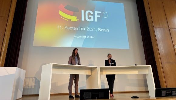 [Translate to Englisch:] 15. IGF Deutschland, Torsten Krause und Jutta Croll
                            